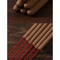 thumbnail image 2 of Namzi Sandalwood Incense Sticks joss Sticks Long-time Burns ，2 Pack 6 Hours /50cm（12 pieces），Red, 2 of 3