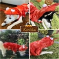 thumbnail image 6 of UOSIA Lobster Dog Costume Halloween Dog Costumes, Dogs Cosplay Clothes for Christmas, 6 of 7