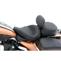 Mustang Harley Touring Passenger Seat with Textured Black Material