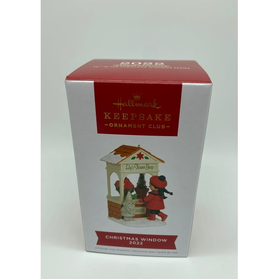 Hallmark 2022 KOC Christmas Windows Ornament Keepsake Member Club New with Box