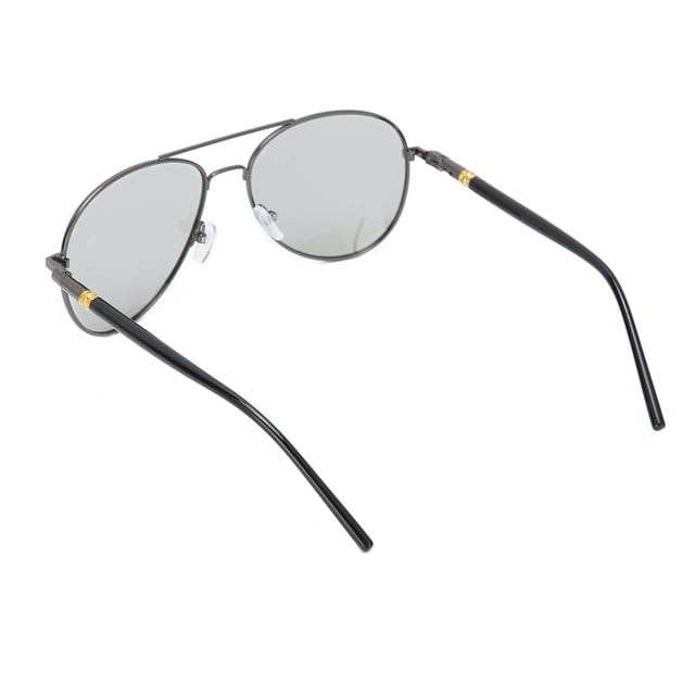 Gafas masculinas de moda AntiUV que cambian de color gafas de lentes polarizadas para personas mayores
