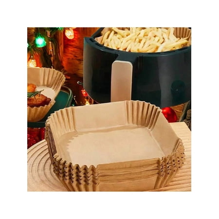 100 Piece Set Of Air Fryer Paper Anti Sticking And High-Temperature Resistant Household Baking Paper Economical And Large Capacity 100 Piece Set Of Air Fryer Paper Anti Sticking And High-Temperature Resistant Household Baking Paper Economical And Large Capacity