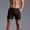 Black, variant on Mens Athletic Shorts Qiggri Men Casual Fashion Solid Shorts With Pocket Elastic Waist Shoort Pants