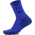 thumbnail image 2 of Under Armour Adult Playmaker Mid-Crew Socks, 1-Pair Royal/Caspian Medium, 2 of 5