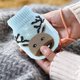 thumbnail image 4 of Warm Bag, Hot Water Bottle Rubber Warm Water Bag with Removable Knit Cover Portable for Kids, Women Hand Body Warming 1pc, 4 of 4