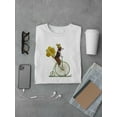 thumbnail image 3 of Beagle On Penny Farthing T-Shirt Men -Fab Funky Designs, Male 5X-Large, 3 of 4