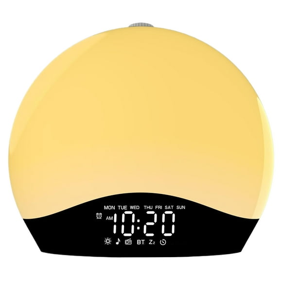 Guardoinrt Wake Up Feeling Refreshed And Energized Sunrise Alarm Clock: Sunrise Alarm Clock Easy To Read And Silent Operations