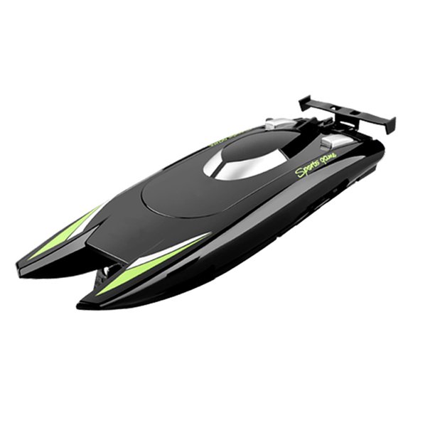 RC Barcas Para Niños Adultos de 25 km/h Barco de Carreras de Alta Velocidad 2 Canales Barcos de Control Remoto para Piscinas Barco de Carreras