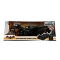 thumbnail image 2 of DC Comics Batman 2015 Arkham Knight Batmobile & Batman Metals Die-castcollectible toy vehicle with figure, 2 of 15