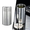 thumbnail image 1 of ziyahi Tea Coffee Sugar Jars Pasta Biscuits Storage Canisters Box 550ml 7.5x14.5cm, 1 of 8
