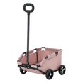 thumbnail image 2 of Carrito para Mascotas Pequeño Jinwen para Exteriores Liviano con Ruedas Rosa, 2 of 8