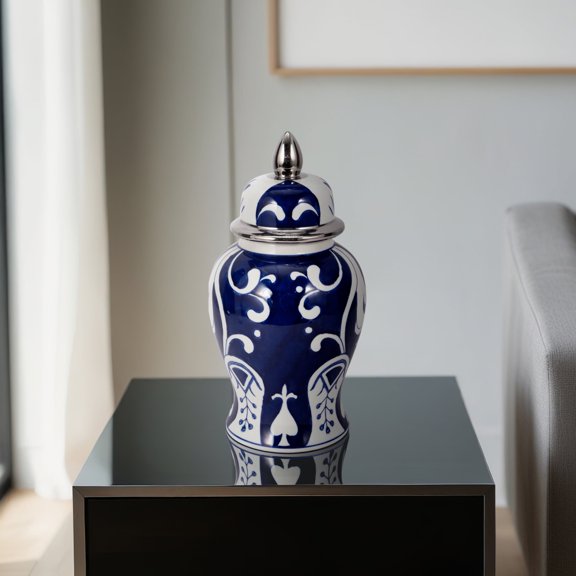 Sagebrook Home Temple Jar with Lid