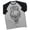 T-Shirt Heather Grey, variant on GYMISH RAGLAN Gym Reaper Workout Gym T-Shirt – Funny Gym Shirt for Men, Men's Fitness Tee, Heather Grey, Small