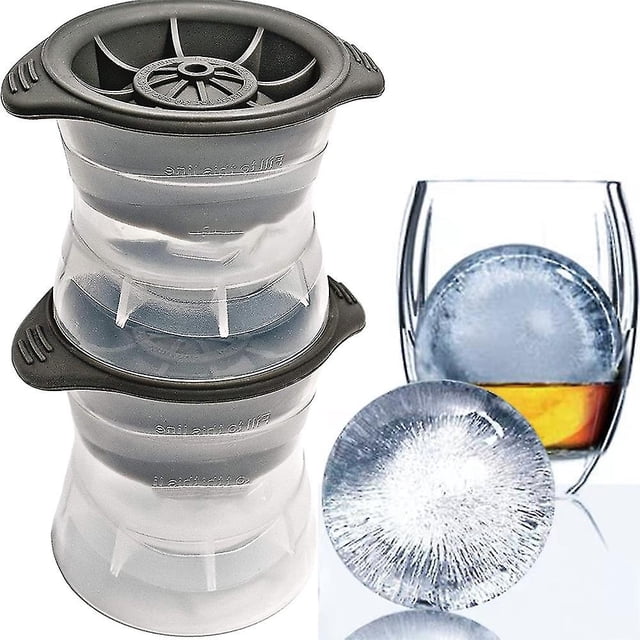 moldes redondos de silicona para bolas de hielo