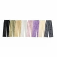 thumbnail image 2 of HH TRAF Pantalones de cintura alta con estampado elegante para mujer, nuevos, con lazo decorativo, con cordones, pantalones largos, elegantes, de pierna ancha, en 8 colores, 2 of 5