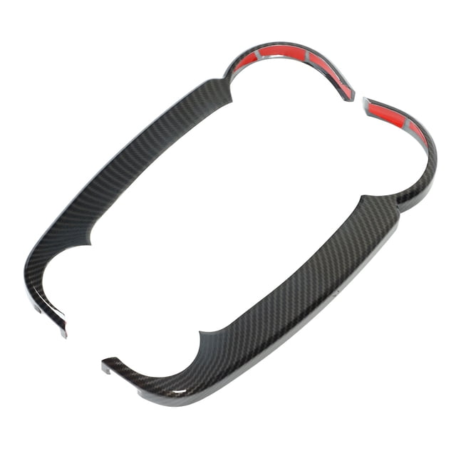 Embellecedor de cubierta lateral de navegación, embellecedor de cubierta de tira lateral de tablero de estilo de fibra de carbono para FJ CRUISER XJ10 2007-2021
