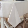 thumbnail image 4 of Fall Sunflower Vinyl Tablecloth Rectangle Plastic PVC Oilcloth Tablecloths Wipeable Table Cloth Cover for Foot Folding Tables Kitchen Dining Room Table Crafting x, 4 of 7