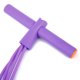 thumbnail image 2 of 4 tubos Pedal de pie Cuerda de tracción Cinturón de resistencia Ejercitador Doméstico Adelgazamiento Pierna Abdominales Yoga Fitness Equipmentpurple, 2 of 8