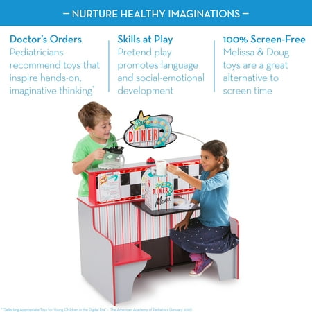 Melissa & Doug - Star Diner Restaurant Play Set