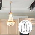 thumbnail image 2 of 2 Pcs Chaîne de Suspension Luminaire Chaîne d'Extension d'Éclairage Remplacement, 2 of 6