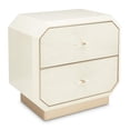 thumbnail image 4 of Michael Amini La Rachelle 2-Drawer Nightstand - Champagne Ivory, 4 of 8