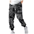 thumbnail image 1 of DXOUPM Sweatpants for Men Digital Print Casual Gym Running Workout Sweatpants with Pockets, 1 of 3