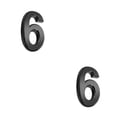 thumbnail image 1 of jesticaly House Numbers ple Numerical Marks Accessories Exquisite Number Signs Parts Number Sign DIY Accessory for Apartment Hotel Number 6 2Set, 1 of 6