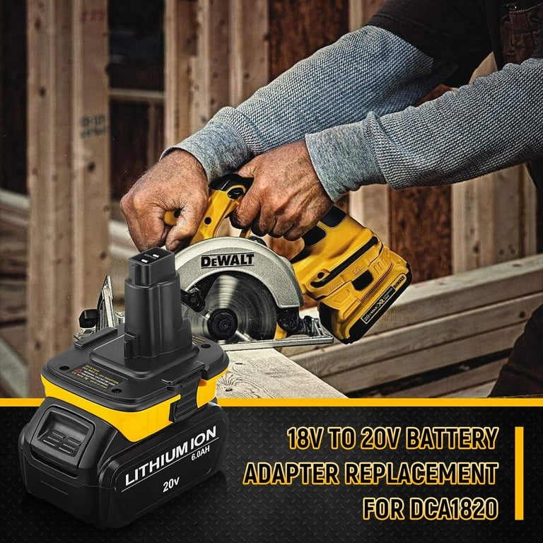 Dewalt converter 18v to 20v hotsell