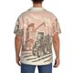 thumbnail image 3 of Fotbe Combine harvester working with tractor Camisa Estampada de Manga Corta para Hombre, Casual de Verano, Estilo Playero, Sin Arrugas-3X-Large, 3 of 5