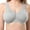 Gray, variant on Womens Lace Bralettes Pullover Bra Feature V-Neck No Underwire Bra Style W-105 Black 100C