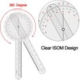 thumbnail image 4 of Goniometer Set 2-3 Pieces 12", 8", 6"/ 360 Degree, 4 of 7