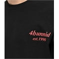 thumbnail image 5 of 4Hunnid YG Men's T-Shirt EST 1990 Short Sleeve Crewneck Tee (Small, Black), 5 of 5