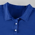 thumbnail image 7 of LWavelet Men's Long Sleeve Polo Shirts with Chest Pocket Relaxed Fit Breathable Business Casual Golf Shirts for Men, 7 of 7
