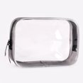 thumbnail image 6 of SPRING PARK Portable Clear Makeup Bag Zipper Waterproof Transparent Travel Storage Pouch Cosmetic, 6 of 7