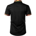 thumbnail image 3 of Siilsaa Big and Tall T Shirts for Men Men's Ultra-Soft Garment Crewneck Shirt(Black,XL), 3 of 3