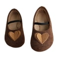 thumbnail image 3 of BOOMNY Girls Sandals Open Toe Flat Sandals for Kids Hook And Loop Straps Heart Casual Summer Shoes, 3 of 6