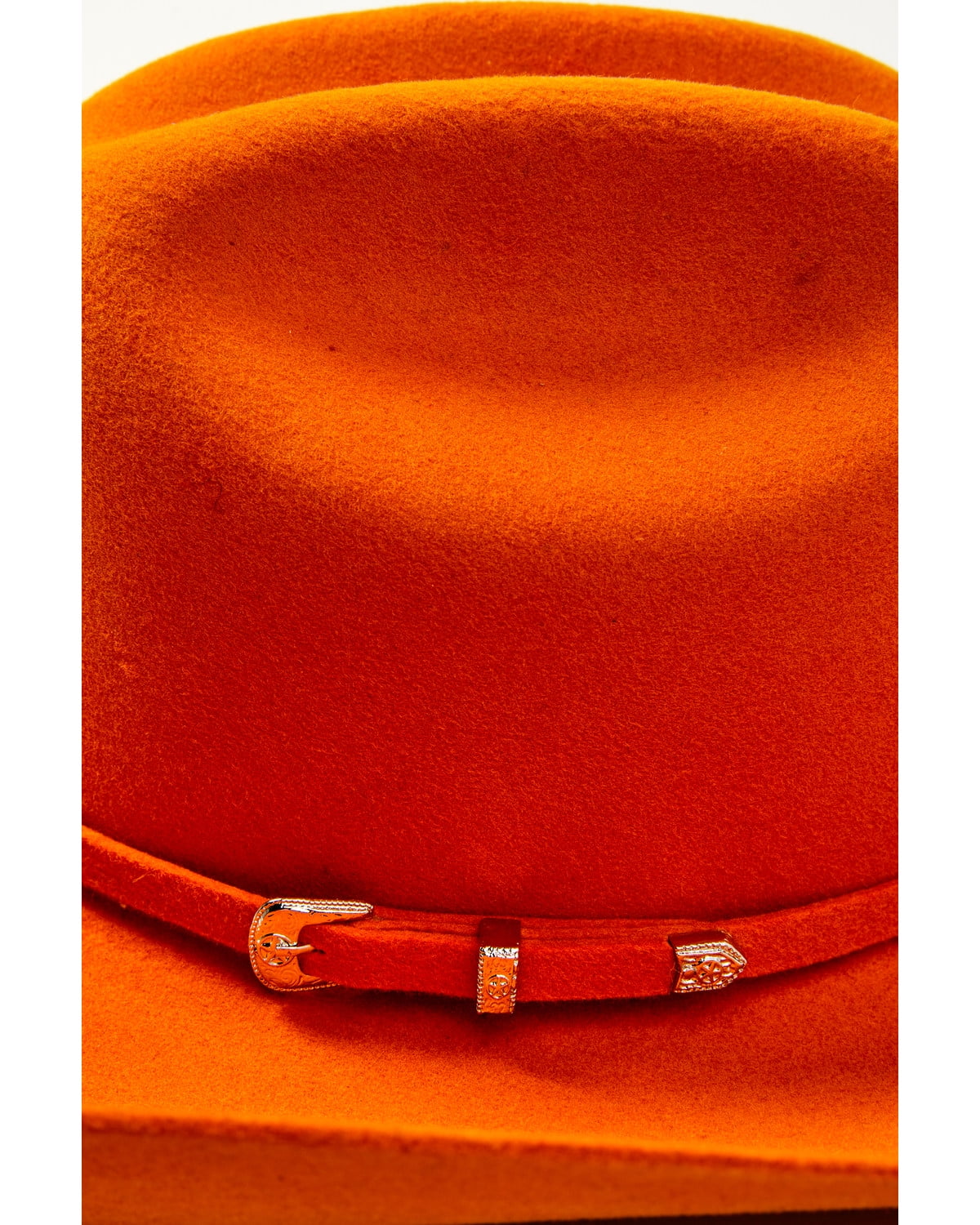 Serratelli Unisex Cattleman Felt Cowboy Hat Orange 7 1/8 - Walmart.com