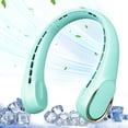 thumbnail image 1 of Ventilador de cuello ASNUG portátil de 4000 mAh, recargable, 3 velocidades, 1 of 6