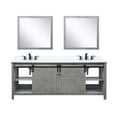 thumbnail image 3 of 84 in. Wide Double Vanity Set | Quartz Top, Included Faucet and Mirrors | Sturdy Construction, 3 of 3