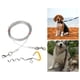 thumbnail image 5 of Cable de para mascotas y para perros - Correa de de alambre de material acero de doble cabeza Correa de metal para perros resistente a 3m Salvador Estacas para atar mascotas, 5 of 8