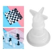 thumbnail image 2 of veasfak Pièces d'Échecs en Résine Forme d'Échecs Silicone Époxy pour Chocolat Bonbon Fondant Gâteau, 2 of 8