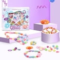 thumbnail image 2 of Girls Bracelet Making Kit: DIY Decorative Jewelry Making Kit Bracelet Bead Set, 2 of 10