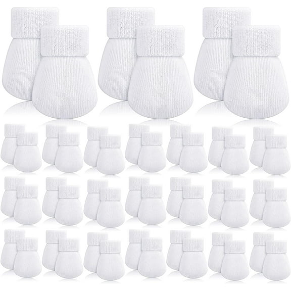 24 Pairs Preemie Baby Mittens Preemie Sock for Girls Boys Preemie Hand Mitten Premature Mittens Newborn Gloves
