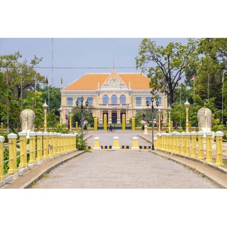Battambang Provincial Hall (Governor's Residence), Battambang, Cambodia, Indochina,Asia Print Wall Art By Jason