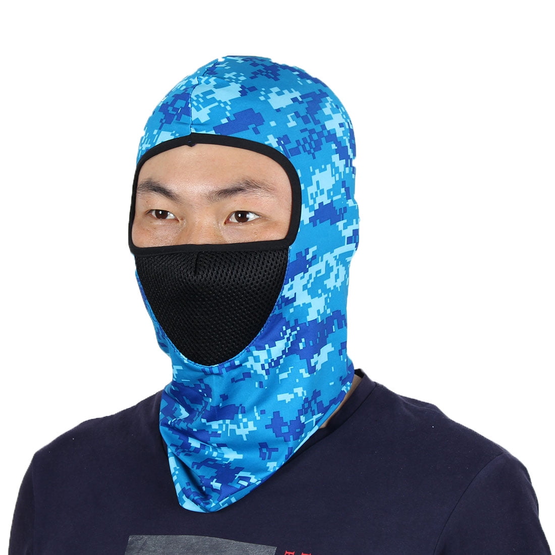 Full Face Mask Warm Cycling Neck Protector Hat Helmet Balaclava Camouflage by Unique-Bargains