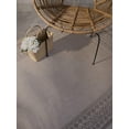 thumbnail image 2 of Furnish My Place Outdoor Collection Oriental Accent Rug - 2 ft. x 3 ft. Dove, Water Proof Carpet for Living Room, Dining Room, Hallways, 2 of 7