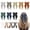 Multicolor C (12pcs), variant on 12pcs Silky Satin Hair Bows Set - 6 Long Tail Ribbon Clips & 6 Double-Sided Bow Barrettes, Bow Hair Clips, Satin Hair Bows, Pink Hair Ribbon | Elegant Hair Accessories for Women & Girls