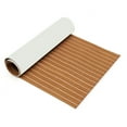 thumbnail image 5 of 1Pcs 95'' x 36''Marine Boat Sheet Teak Decking Boat Flooring Mats Yacht Flooring EVA Foam Floor Sheet Non-Skid Self-Adhesive Sea Deck , 5.5mm Thickness, 5 of 8