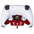 thumbnail image 6 of eXtremeRate RISE4 Remap Kit Scarlet Red Replacement Redesigned K1 K2 K3 K4 Back Buttons Housing Shell for PS5 Controller BDM-010/020/030/040, 6 of 7