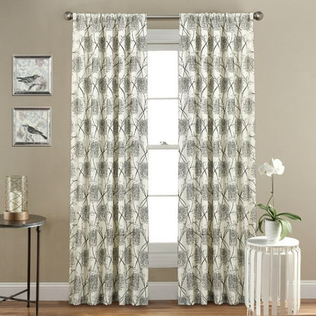 Special Edition By Lush Decor Oxford Rod Pocket Single Curtain Lush Decor Oxford Rod Pocket